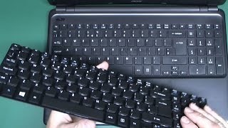 Acer Laptop Keyboard Replacement [upl. by Petersen499]