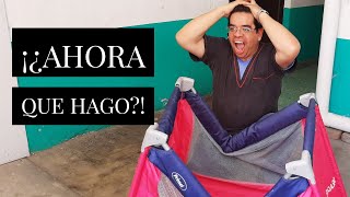 INSTRUCCIONES COMO ARMAR UNA CUNA CORRAL DE VIAJE PARA BEBÉ [upl. by Devonne]