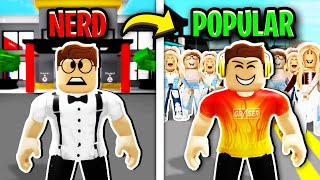 NERD To POPULAR In Roblox Brookhaven 🤓😎 [upl. by Stesha]