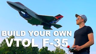 Making an INSANE Hovering RC F35 VTOL Jet [upl. by Edeline927]