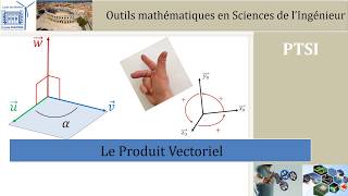 Le produit vectoriel en Sciences de lIngénieur PCSIPTSIMPSI [upl. by Januisz]