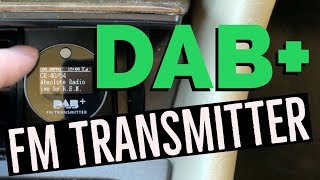 In Car DAB Car Radio Adapter Review  DAB FM Transmitter from Aliexpress [upl. by Ulrick]