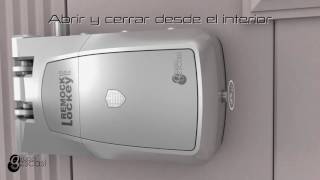 Cerradura de Seguridad Invisible Remock Lockey Pro [upl. by Tennos710]