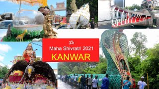 🕉️🇲🇺🙏 Maha Shivratri 2021 Mauritius Kanwar to Ganga Talao Grand Bassin 🕉️🇲🇺🙏 [upl. by Oyam]