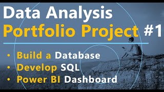 Data Analyst Portfolio Project 1  Build a Database  Develop SQL  Create a Dashboard [upl. by Ailemac840]