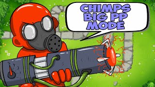 CHIMPS With ONLY Dartling Gun BTD6 [upl. by Loralee]