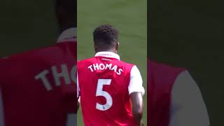 PARTEY SCORES FROM 25 YARDS IN THE NORTH LONDON DERBY [upl. by Aleak]