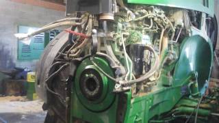 demontage boite a vitesse john deere 7280r [upl. by God380]