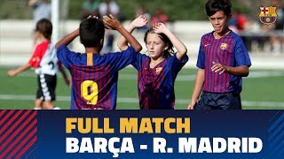 FINAL Media Gol Cup Alevín FC Barcelona  Real Madrid 22 54 [upl. by Goodspeed]