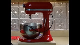 Kitchenaid Professional 5 Plus Mixer Grease Change [upl. by Atenek288]