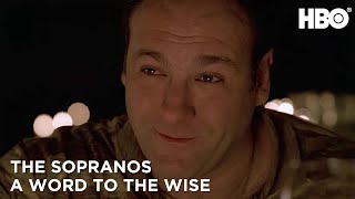 The Sopranos A Word to the Wise  HBO [upl. by Myrtia]