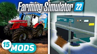 15 MODS INDISPENSABLE pour Farming Simulator 22 [upl. by Hola]