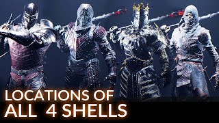 Mortal Shell  Guide to All 4 Shell Locations [upl. by Dnomad]