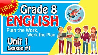 Grade 8 English Language  Unit 1Lesson 01 🇱🇰🏫👩‍🏫🧑👩 [upl. by Steffane940]