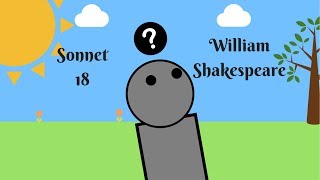 Sonnet 18 by William Shakespeare Summary and Analysis [upl. by Tedra385]