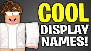 TOP 50 COOL DISPLAY NAMES For Roblox  Roblox DISPLAY NAMES [upl. by Enelyw39]