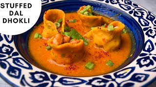 Stuffed Dal Dhokli Recipe  Gujarati Style  The Physio Chef [upl. by Dredi]