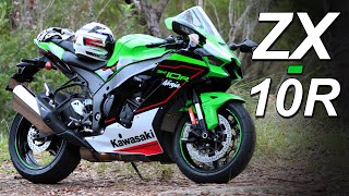 2021 Kawasaki Ninja ZX10R Road Review [upl. by Charissa459]