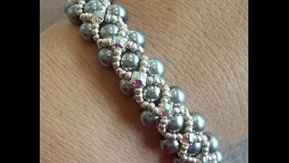 Montee Embellished Pearl Bracelet [upl. by Einahpats]