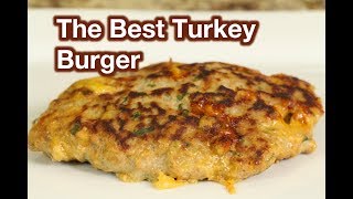 The Best Turkey Burger  Rockin Robin Cooks [upl. by Tupler]