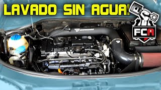 COMO LAVAR BIEN EL MOTOR DEL AUTO SIN AGUA QUEDA COMO NUEVO [upl. by Nirehtak250]