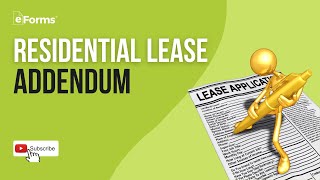 Addendum to Residential Lease EXPLAINED [upl. by Romeo111]