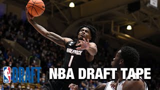 Dereon Seabron NBA Draft Tape  NC State Guard [upl. by Navonoj]