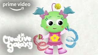 Creative Galaxy Season 3  Clip Swirly  Prime Video Kids [upl. by Dicky]