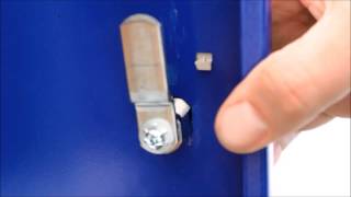 How to change a locker cam lock [upl. by Danforth]