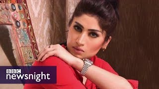 Qandeel Baloch Why was she killed BBC Newsnight [upl. by Waldner]