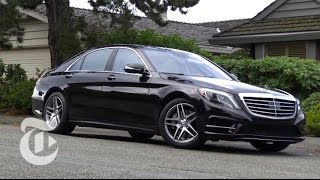 2015 MercedesBenz S550 4Matic  Driven Car Review  The New York Times [upl. by Amaerd]