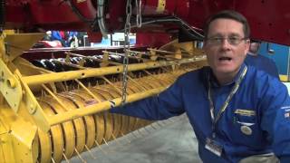 A Look Inside The New Holland RB560 Baler [upl. by Niveek]