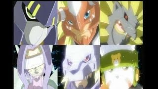 Digimon Frontier  Spirit Evolution Unison [upl. by Acila]