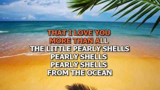 Pearly Shells  karaoke [upl. by Tterag]