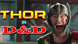 How to build Thor in Dungeons and Dragons [upl. by Aritak]