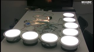 The Demo of PWM Dimming LED Drivers [upl. by Ahsiek]