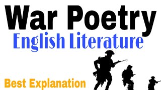 War Poetry in English Literature  Siegfried Sassoon Wilfred Owen and Others [upl. by Reedy279]