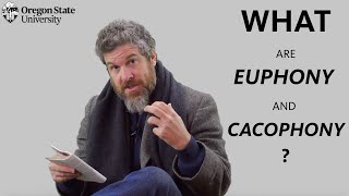 quotWhat are Euphony and Cacophonyquot A Literary Guide for English Students and Teachers [upl. by Vorfeld866]