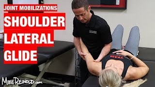 Shoulder Lateral Distraction Joint Mobilization [upl. by Gasparo133]