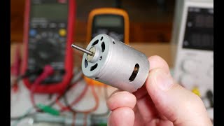 Use A Small DC Motor As A Generator 4K [upl. by Hameerak]