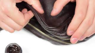 How to restore a worn leather handbag [upl. by Eniawd]