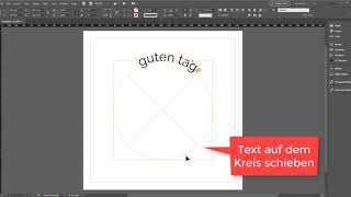 InDesign Im Kreis schreiben [upl. by Ossy]