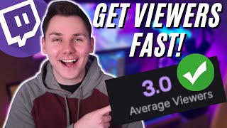 How To Reach 3 Average Viewers on Twitch  THIS IS HOW YOU GAIN MORE VIEWERS [upl. by Opiak]