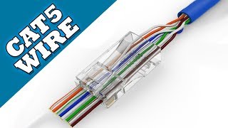 How to make CAT5 Cable  Network Wire  Tutorial Guide [upl. by Caia]