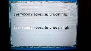 Everybody Loves Saturday Night  Kenya [upl. by Cirri464]