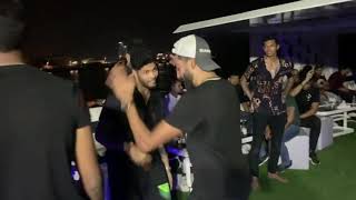 Mohammed Siraj Dance on quotMiya Bhaiquot Song  Indian Cricketer Virat Kohli Birthday Party [upl. by Croteau469]