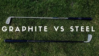 Graphite Shafts vs Steel Shafts in Irons  Ping i200 Heads [upl. by Blandina]