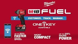 Milwaukee® M18 FUEL™ 14quot Hex Impact Driver w ONEKEY™ [upl. by Mohandas]