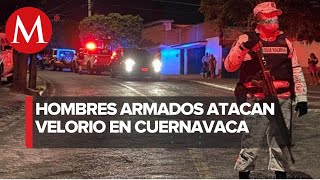 Balacera en velorio deja 8 muertos en Morelos [upl. by Ifen]