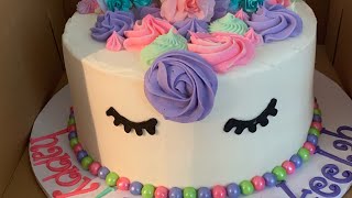 Fun and easy Unicorn Cake [upl. by Mandell278]